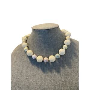 pastel bead necklace
